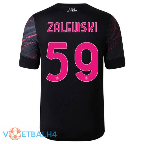 AS Roma (ZALEWSKI 59) voetbal jerseys derde zwart 2022-2023