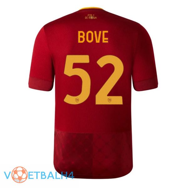 AS Roma (BOVE 52) jersey thuis rood 2022/2023