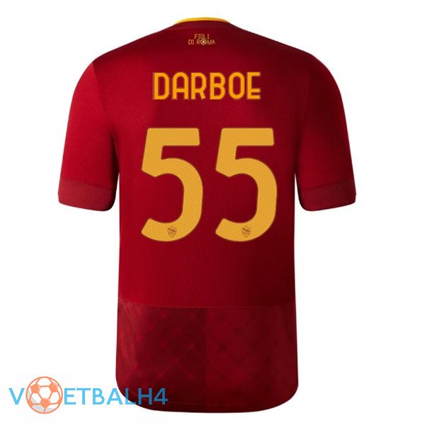 AS Roma (DARBOE 55) jersey thuis rood 2022/2023