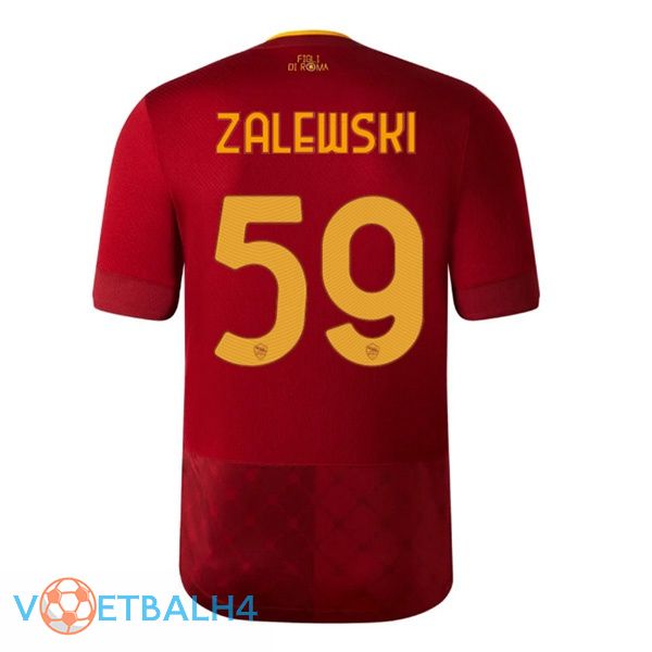 AS Roma (ZALEWSKI 59) jersey thuis rood 2022/2023