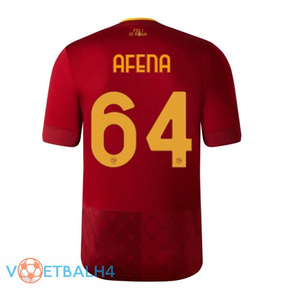 AS Roma (AFENA 64) jersey thuis rood 2022/2023