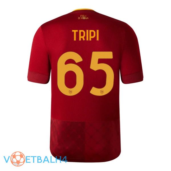 AS Roma (TRIPI 65) jersey thuis rood 2022/2023