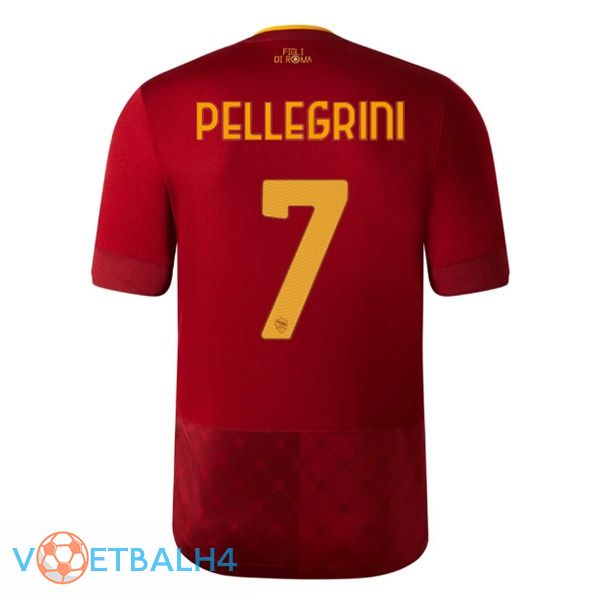 AS Roma (PELLEGRINI 7) jersey thuis rood 2022/2023