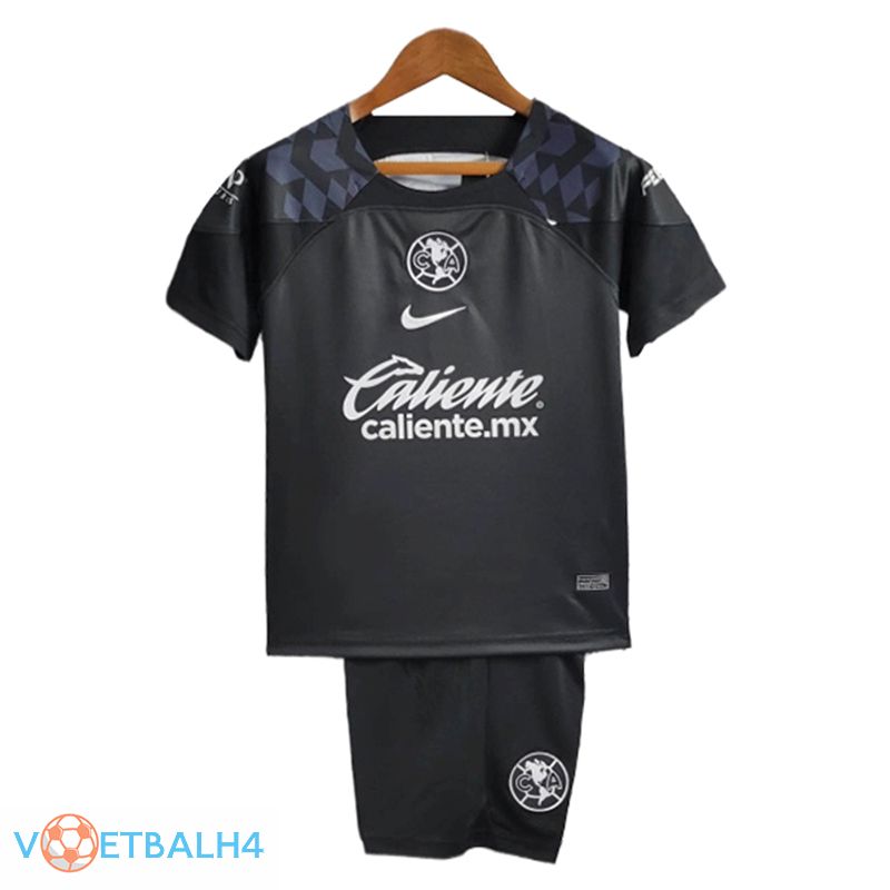 Club America kinderen voetbal jersey zwart 2023/2024