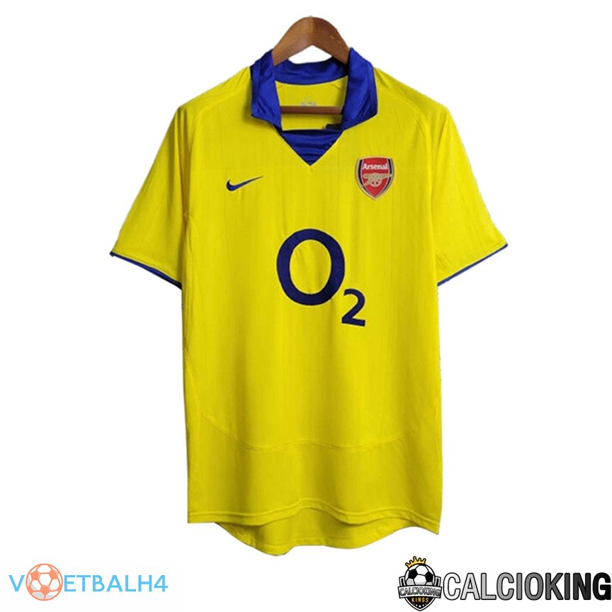 Arsenal Retro voetbal jersey uit 2003/2004