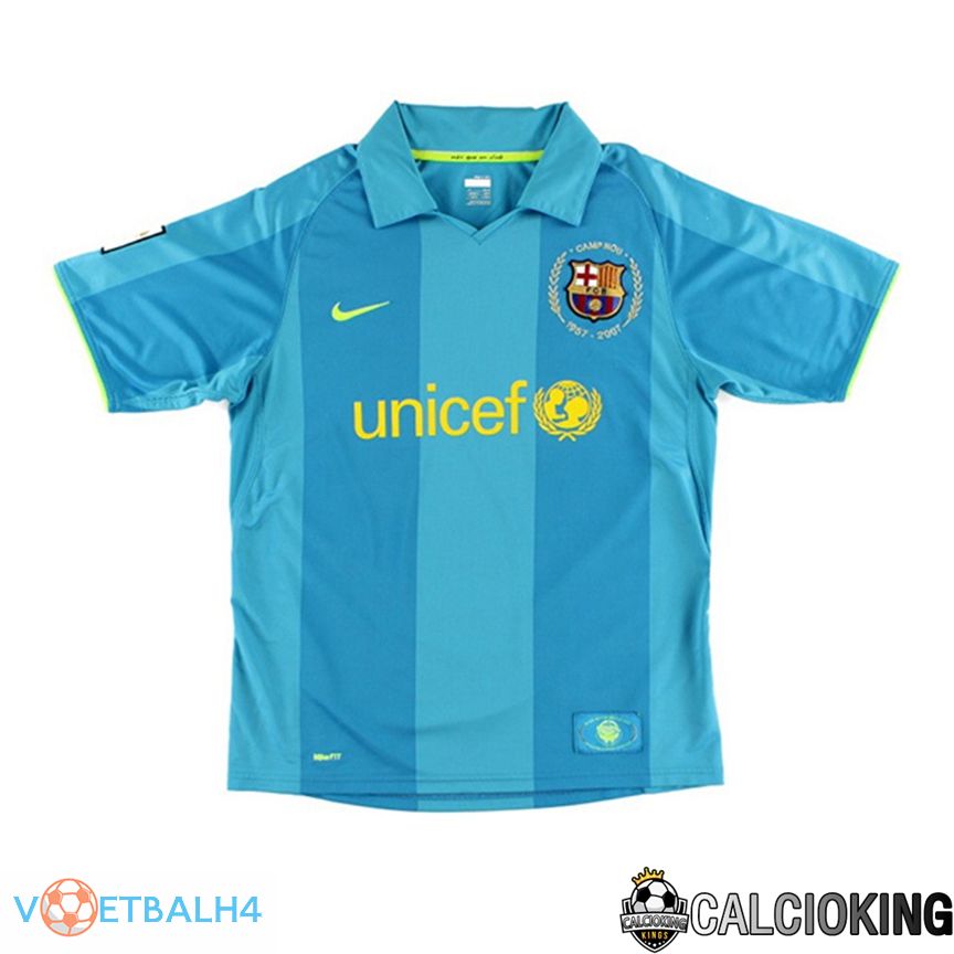 FC Barcelona Retro kinderen voetbal jersey uit 2007/2008