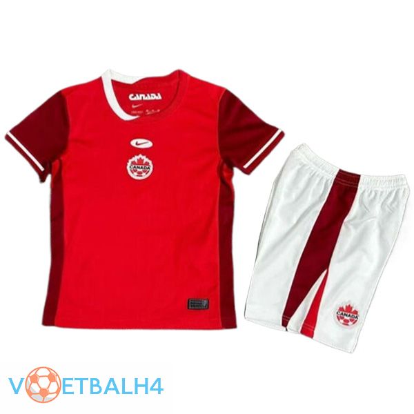 Canada kinderen thuis voetbal jersey UEFA Euro 2024