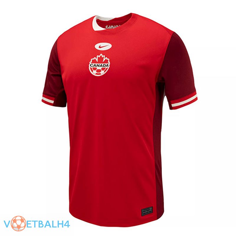 Canada thuis voetbal jersey UEFA Euro 2024