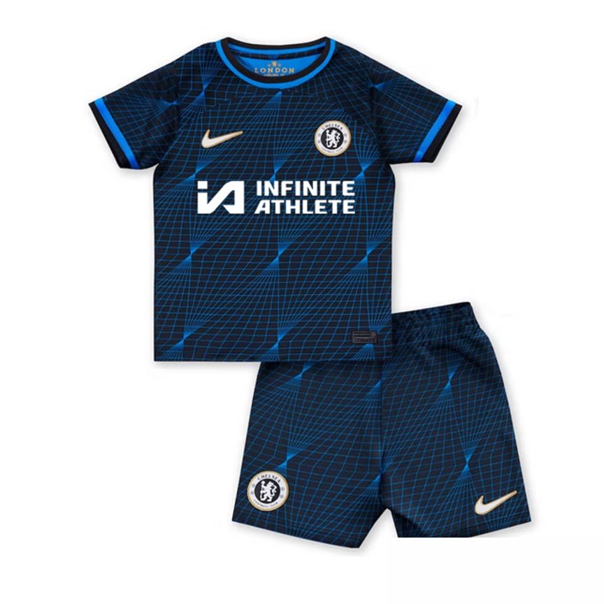 FC Chelsea kinderen voetbal jersey Sponsor uit 2023/2024