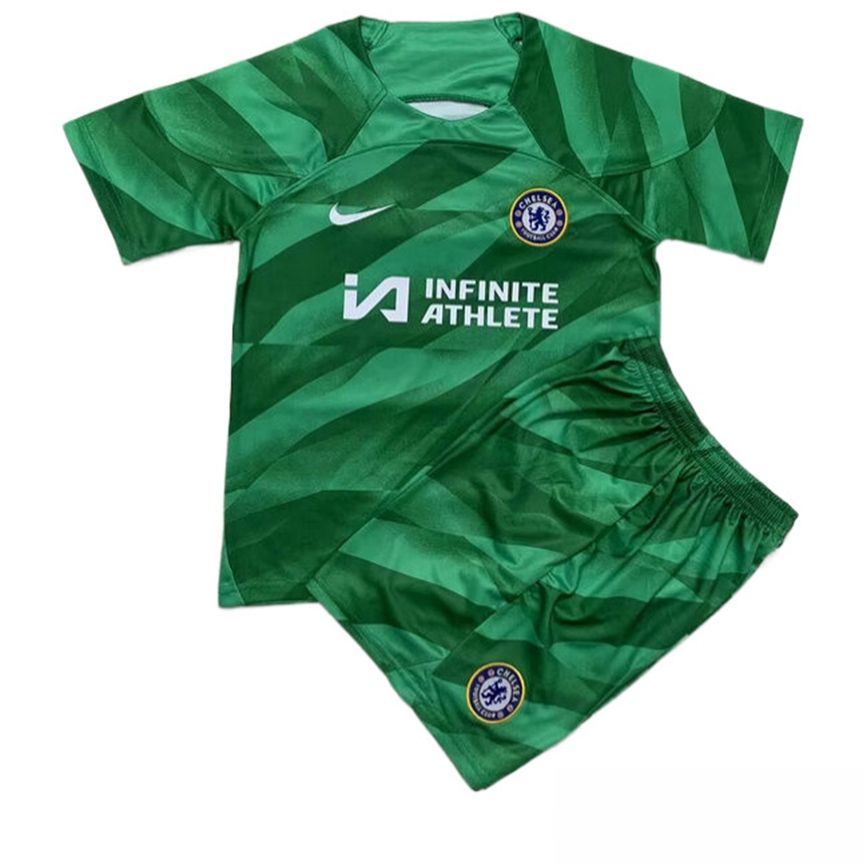 FC Chelsea kinderen doelman voetbal jersey groente 2023/2024