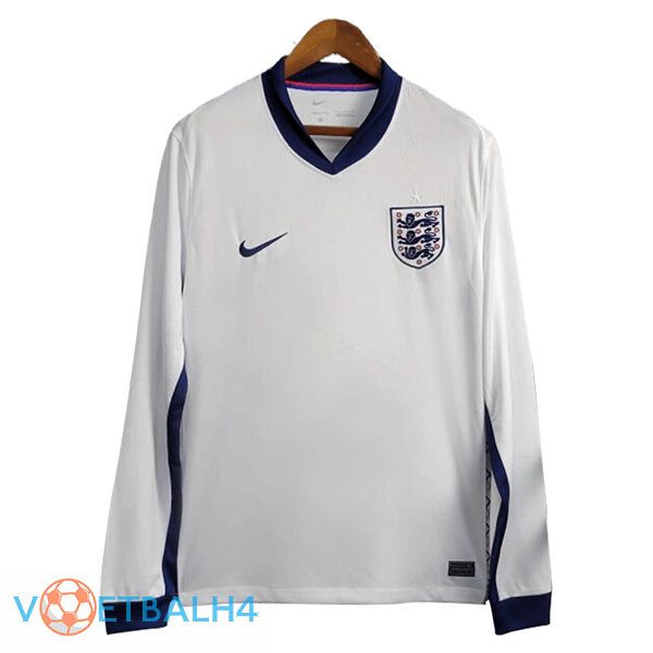 Engeland thuis voetbal jersey lange mouwUEFA Euro 2024