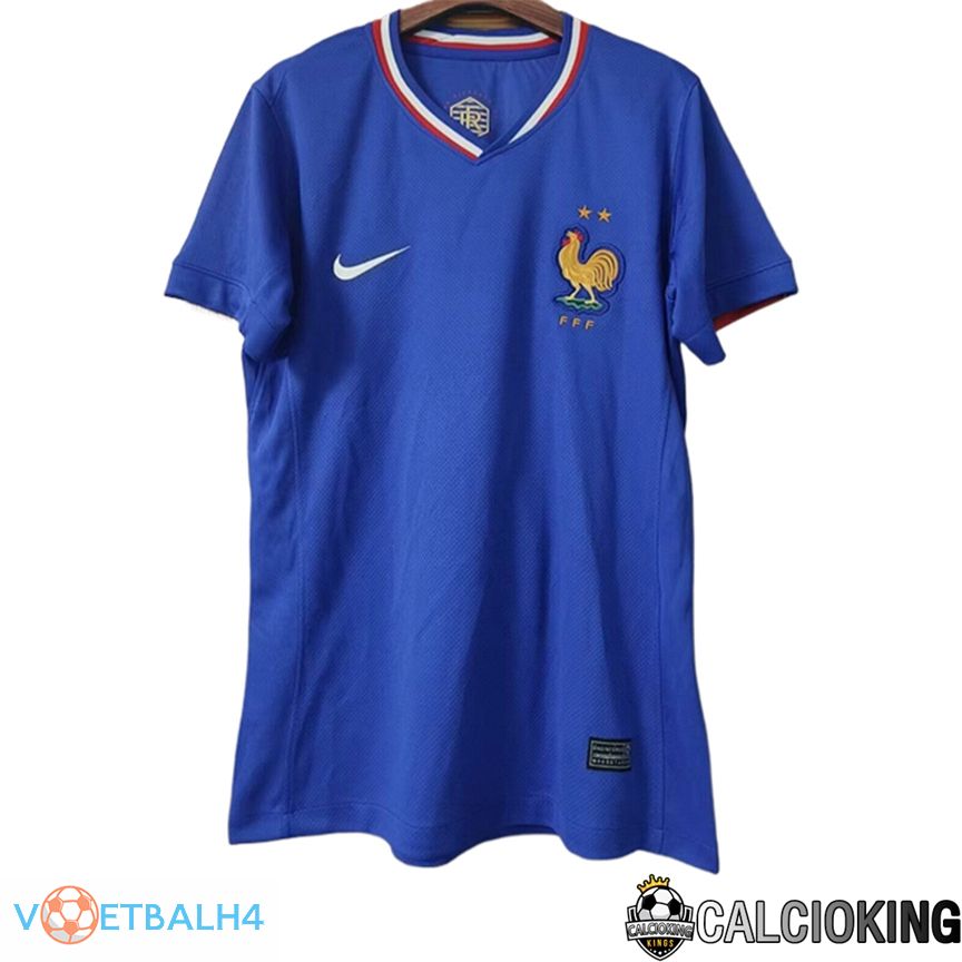 Frankrijk Dames voetbal jersey thuis 2024/2025