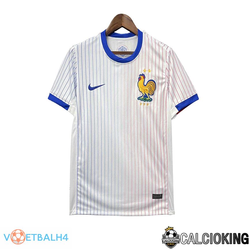 Frankrijk voetbal jersey uit UEFA Euro 2024