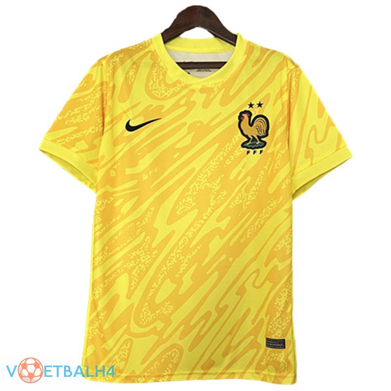 Frankrijk doelman voetbal jersey 2024/2025