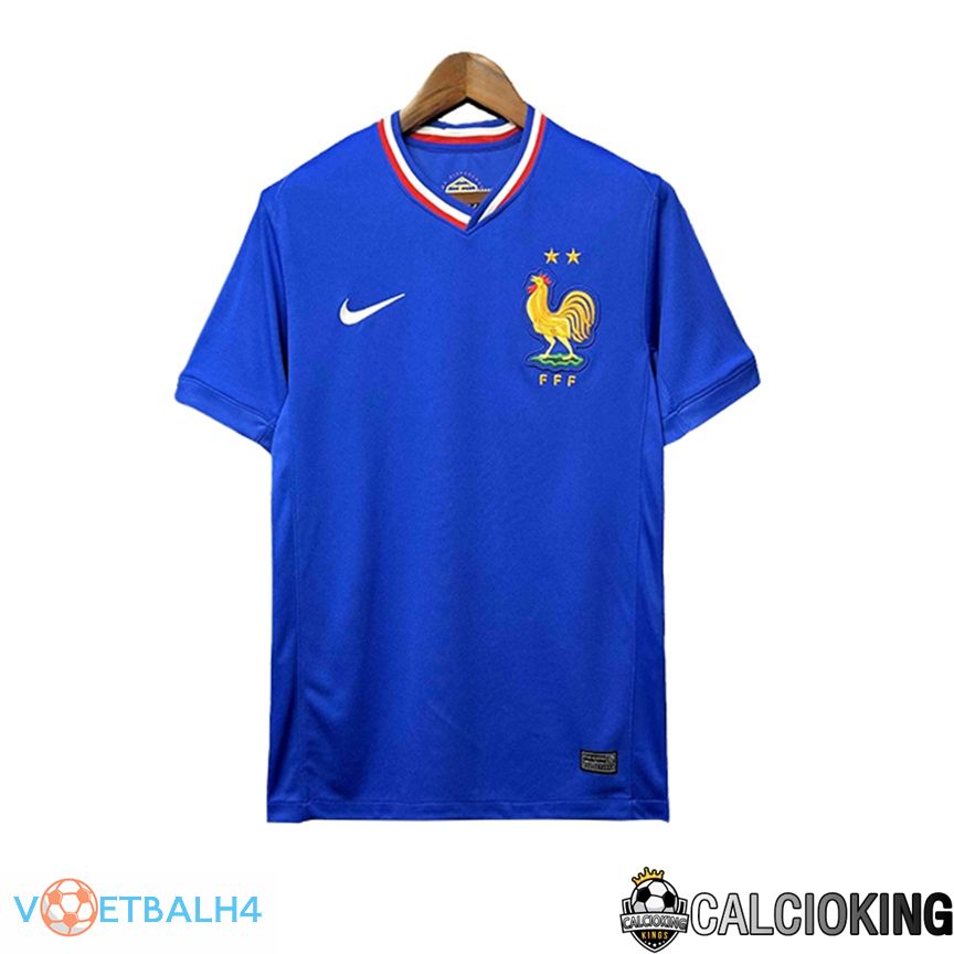 Frankrijk voetbal jersey thuis UEFA Euro 2024