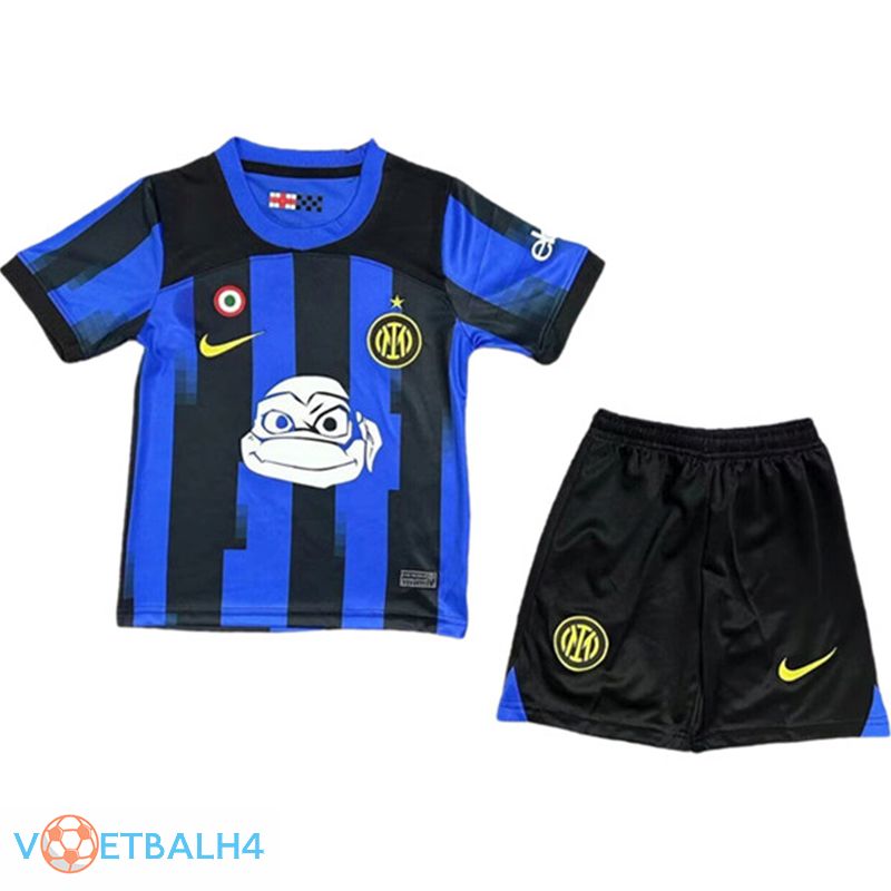 Inter Milan kinderen voetbal jersey Ninja Turtles Speciale editie 2023/2024