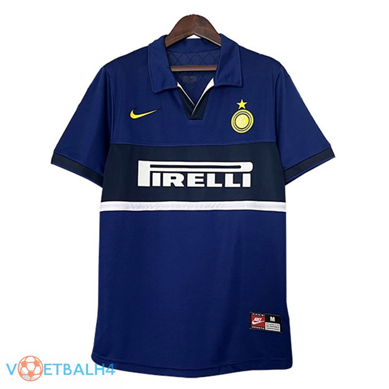 Inter Milan Retro derde voetbal jersey 1998/1999