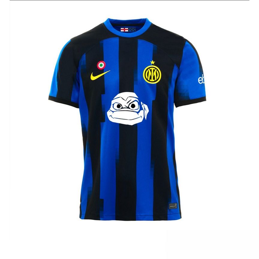 Inter Milan voetbal jersey thuis Ninja Turtles Speciale editie 2023/2024