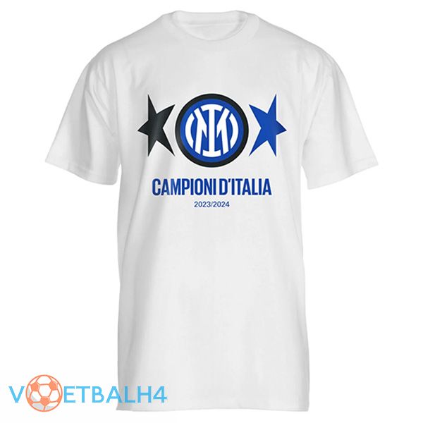 Inter Milan voetbal jersey Kampioen 2 2023/2024