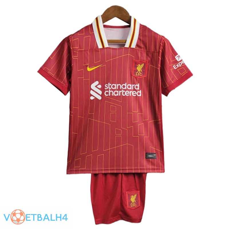 FC Liverpool kinderen thuis voetbal jersey 2024/2025