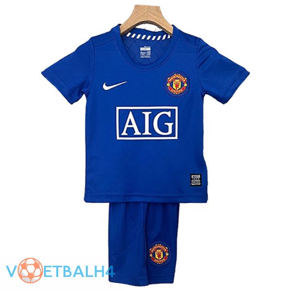 Manchester United Retro kinderen uit voetbal jersey 2008/2009