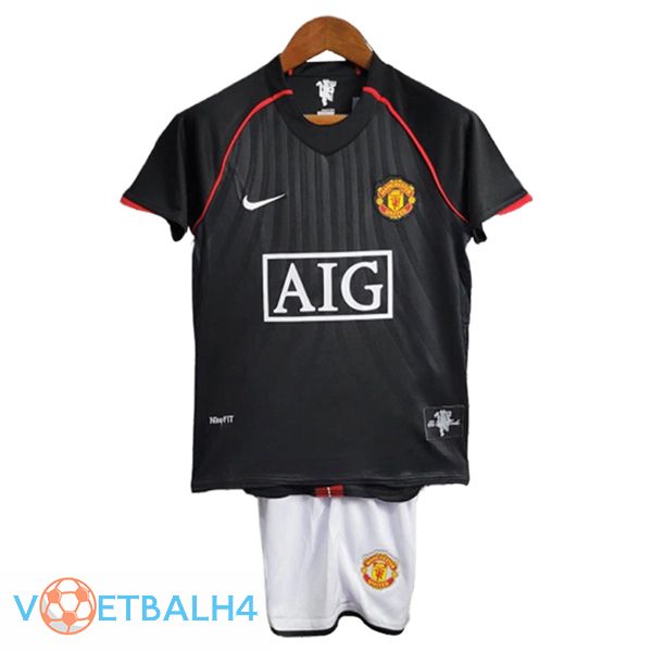 Manchester United Retro kinderen uit voetbal jersey 2007/2008