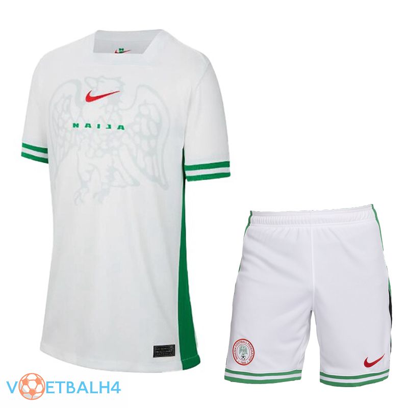 Nigeria thuis voetbal jersey + korte broek Kit 2024/2025