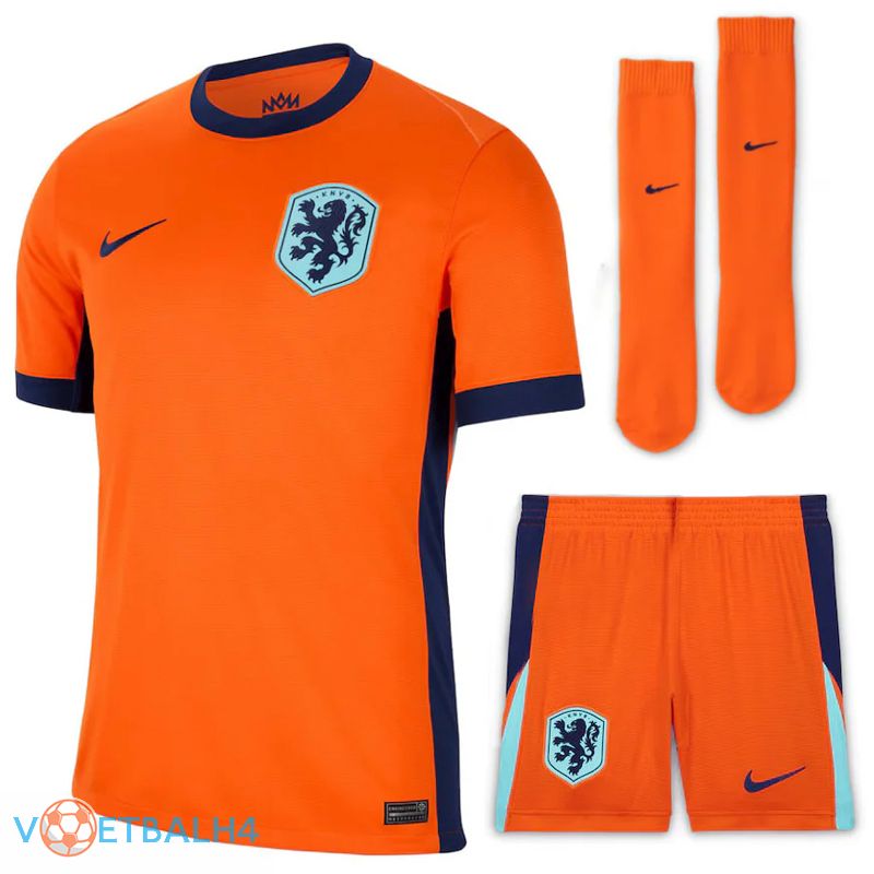 Nederland uit voetbal jersey (korte broek + soks) Kit 2024/2025