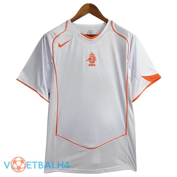 Nederland Retro uit voetbal jersey 2004