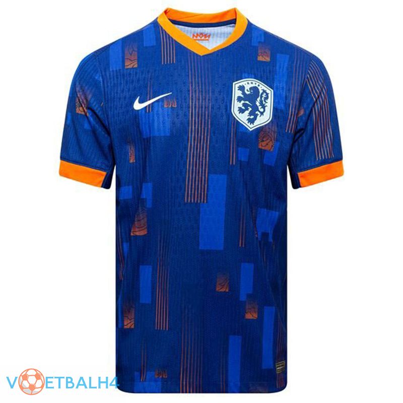 Nederland uit voetbal jersey UEFA Euro 2024