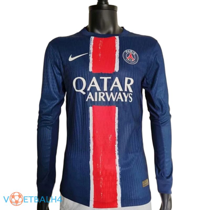 PSG thuis voetbal jersey lange mouw2024/2025