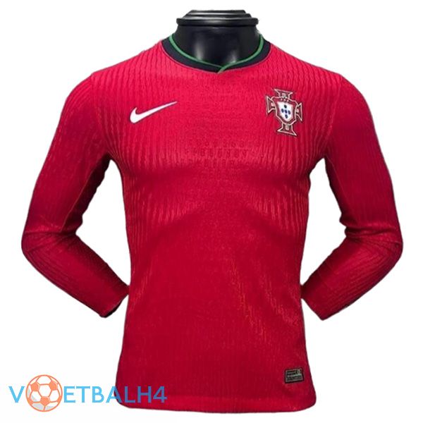 Portugal thuis voetbal jersey lange mouwUEFA Euro 2024