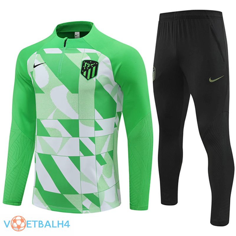 Atletico Madrid kit trainingspak groente/wit 2024/2025