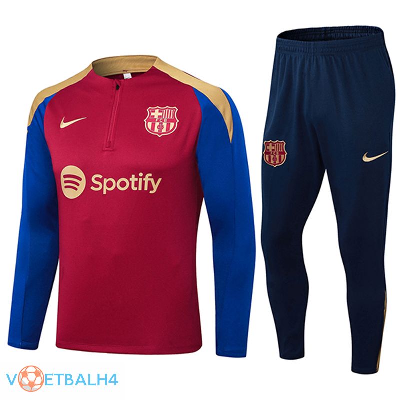 FC Barcelona kit trainingspak rood/blauw/geel 2024/2025