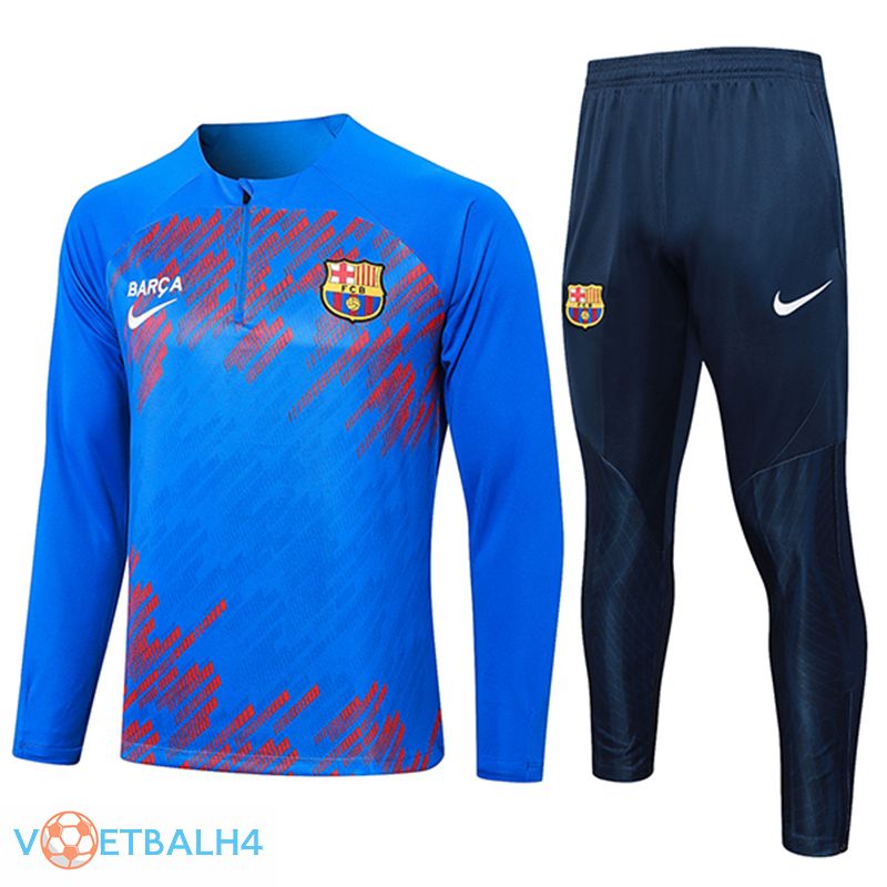 FC Barcelona kit trainingspak blauw/rood 2024/2025