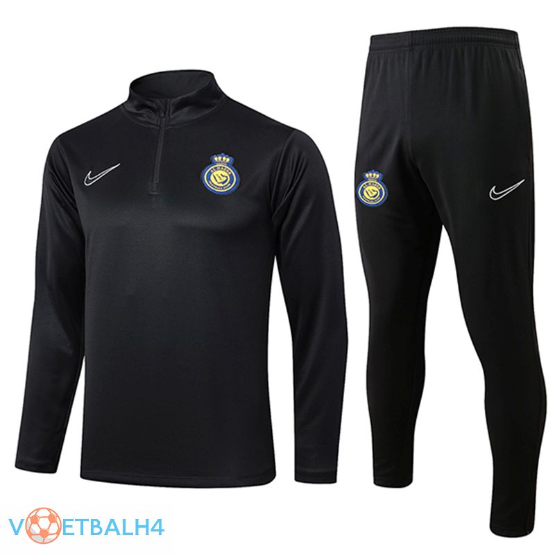 Al-Nassr FC kit trainingspak zwart 2024/2025