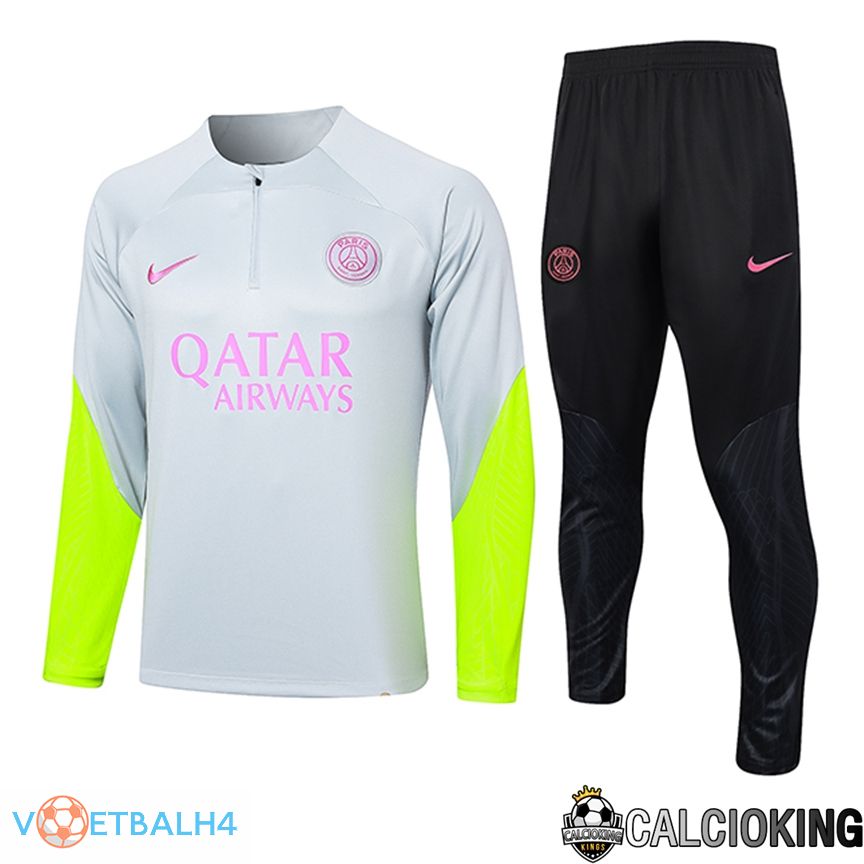 PSG trainingspak grijs/geel 2024/2025