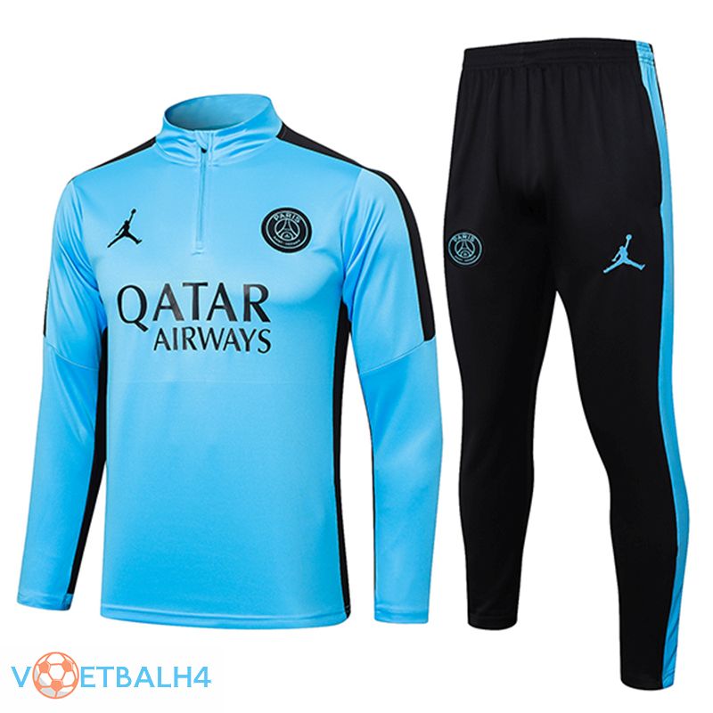 Jordan PSG trainingspak blauw/zwart 2024/2025