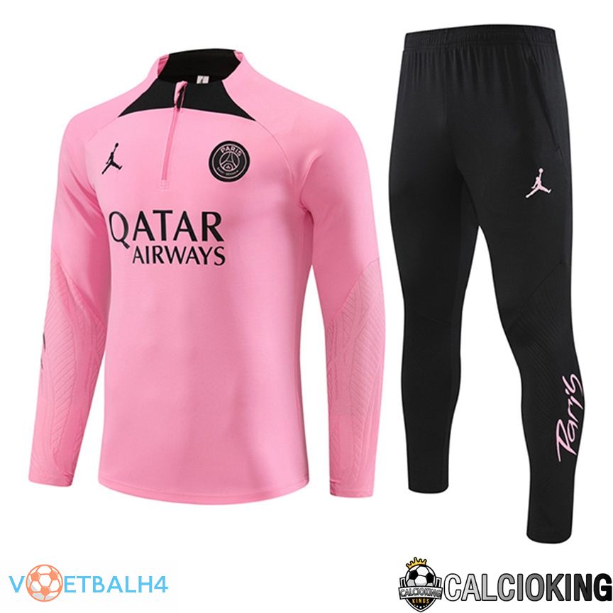 Jordan PSG trainingspak roze/zwart 2024/2025