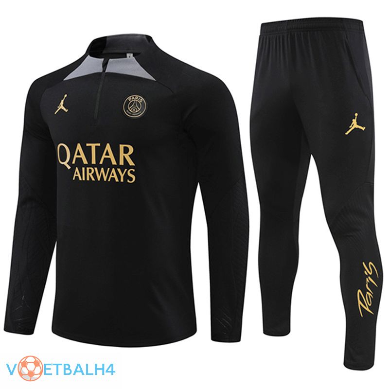 PSG kit trainingspak zwart 2024/2025