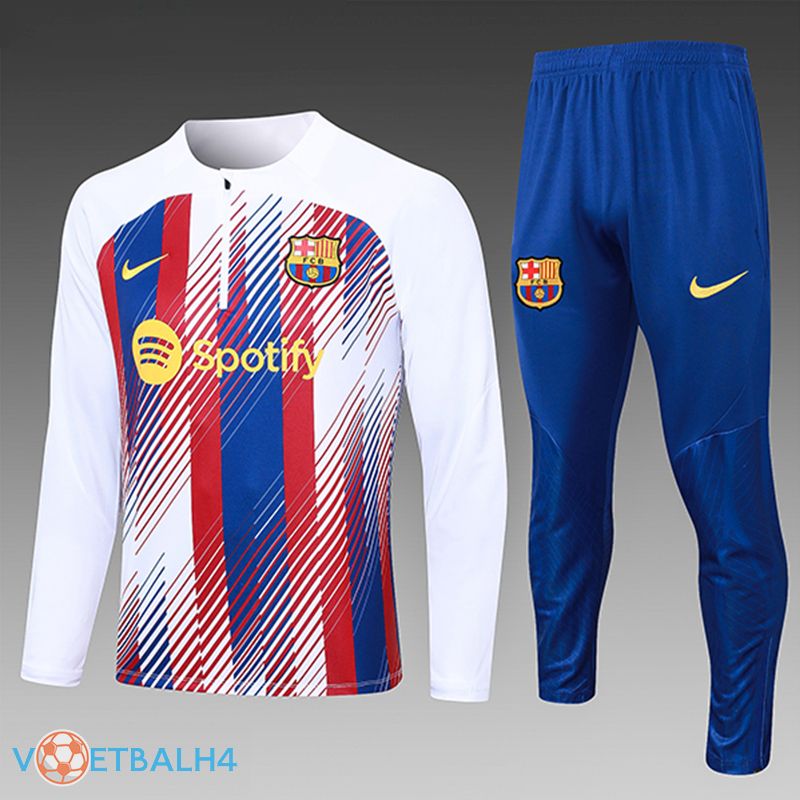 FC Barcelona kinderen trainingspak rood/blauw 2023/2024