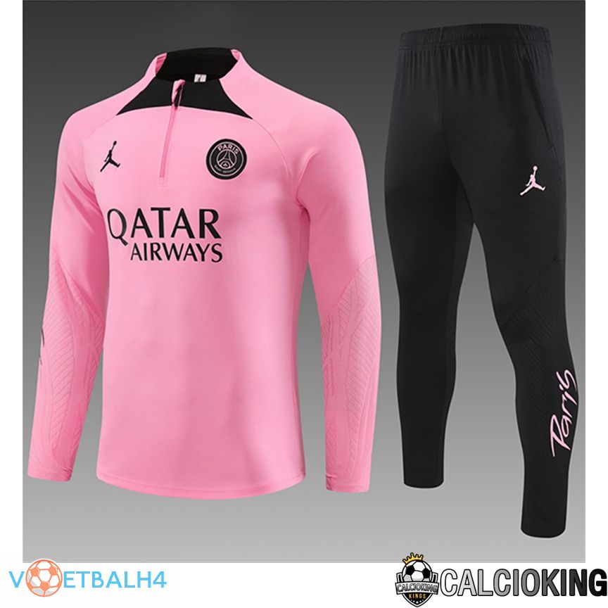 Jordan PSG kinderen trainingspak roze/zwart 2024/2025