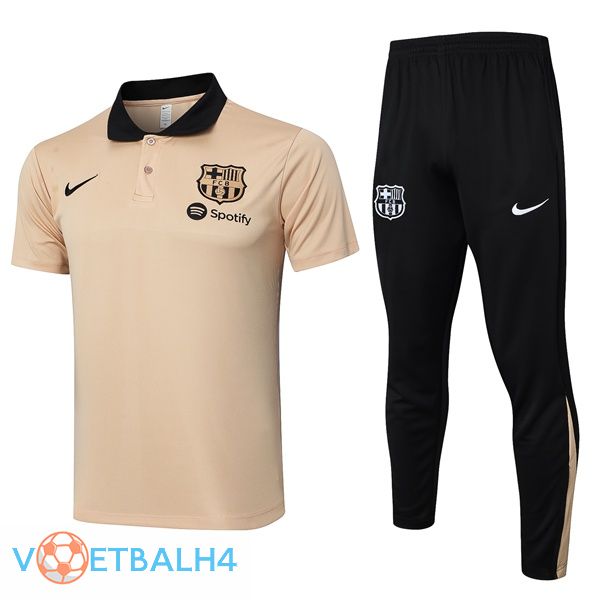 FC Barcelona voetbal Polo + Training broek geel 2024/2025