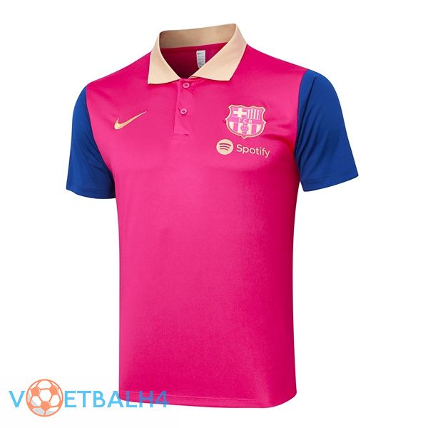 FC Barcelona voetbal Polo roze 2024/2025