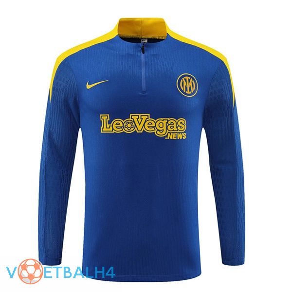 Inter Milan Training Sweatshirt blauw 2024/2025