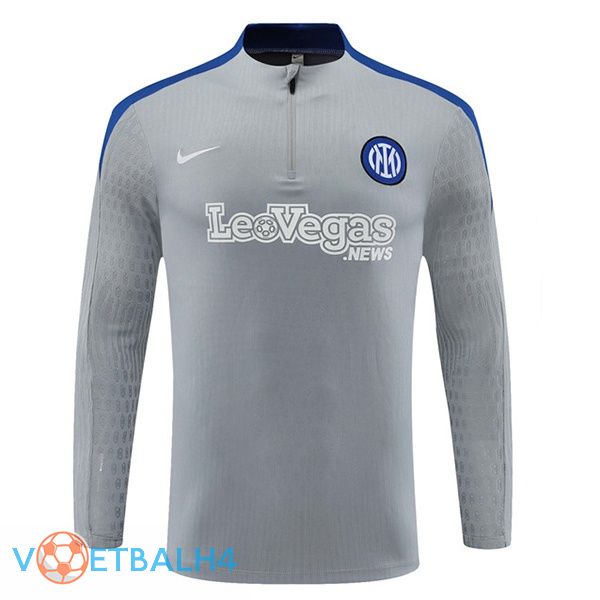 Inter Milan Training Sweatshirt grijs 2024/2025