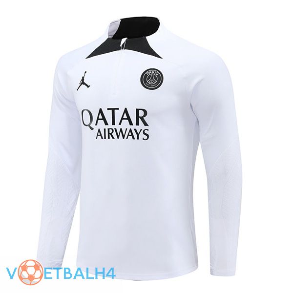 JORDAN Paris PSG Training Sweatshirt wit 2024/2025