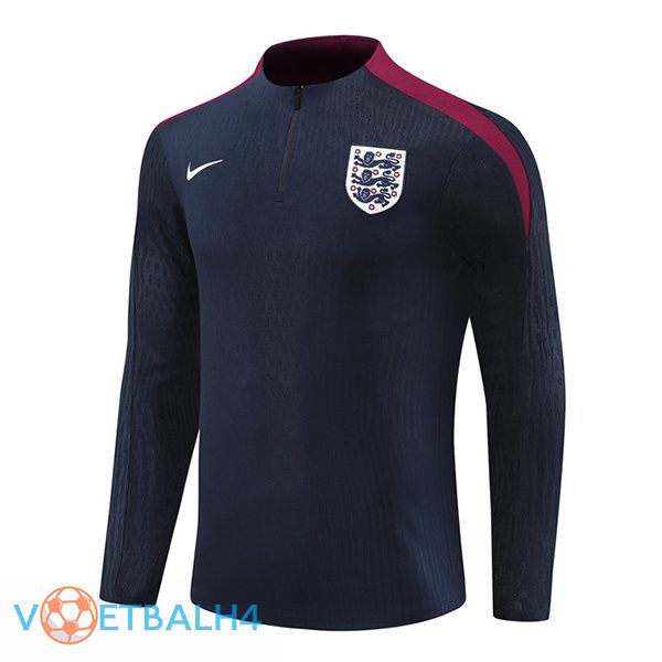 Engeland Training Sweatshirt blauw koninklijk 2024/2025