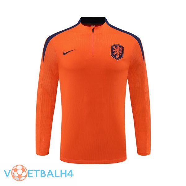 Nederland Training Sweatshirt oranje 2024/2025