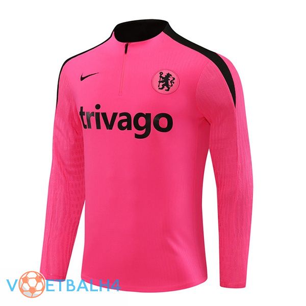 FC Chelsea Training Sweatshirt roze 2024/2025